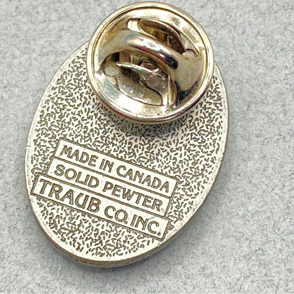 Pewter Maryland TRAUB Tie Tac Lapel Pin Unisex - Picture 2 of 5